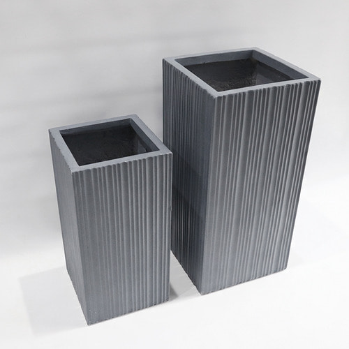 대형 마그네슘 시멘트 화분 모음 사각,원형 4가지 디자인