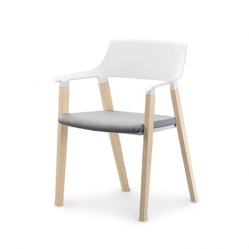코아스 RHYME 다용도 원목 디자인 의자 패드형