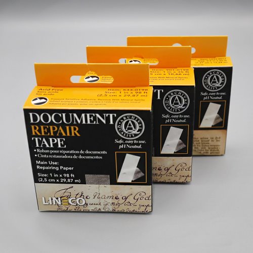 미국 LINECO 책수선 도서보수용 중성테이프